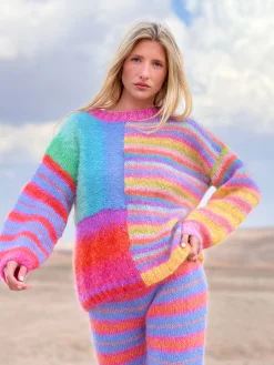 SWEATER PATCHWORK PASTELS