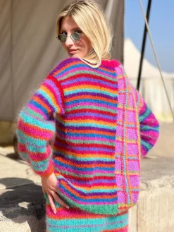SWEATER PATCHWORK STRONGS