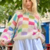 SWEATER PIXELS ECRU