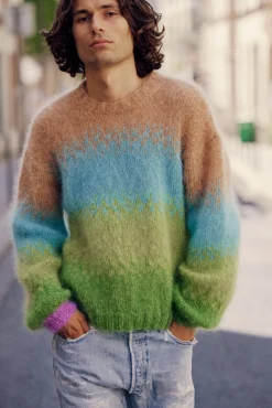 SWEATER TIE&DYE BEIGE