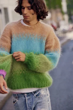SWEATER TIE&DYE BEIGE