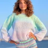 SWEATER TIE&DYE GUIMAUVE